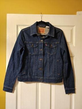 Levi's Women's Dark Blue Denim Jacket